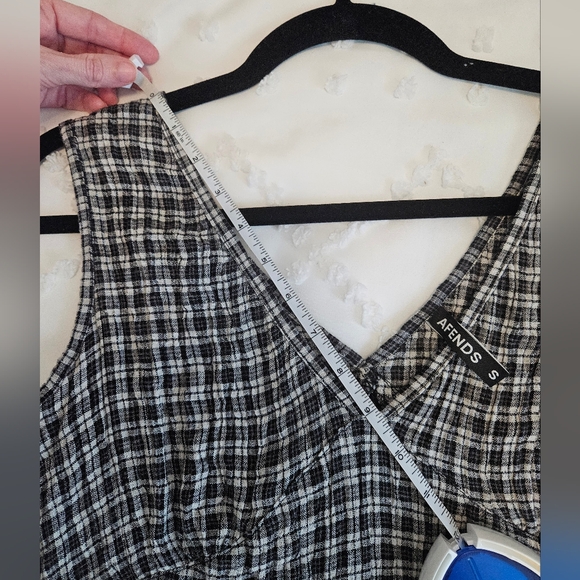 Afends Asta- Seersucker Maxi Dress - Picture 5 of 13